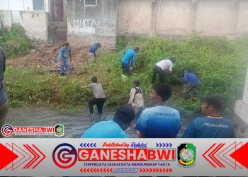 Apresiasi Kepada Kapolsek Genteng dan Tokoh Masyarakat Atas Aksi Nyata Pembersihan Sungai