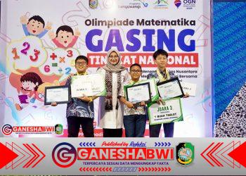 Pelajar Banyuwangi Raih Prestasi di Olimpiade Matematika Gasing Nasional 2025