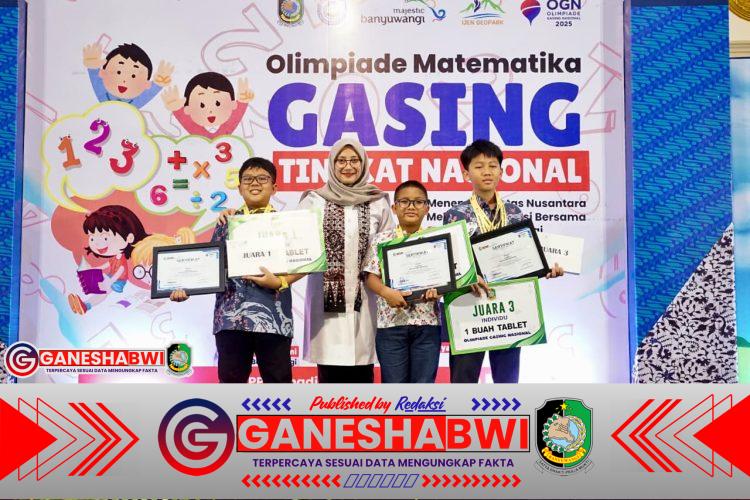 Pelajar Banyuwangi Raih Prestasi di Olimpiade Matematika Gasing Nasional 2025 Pelajar Banyuwangi Raih Prestasi di Olimpiade Matematika Gasing Nasional 2025