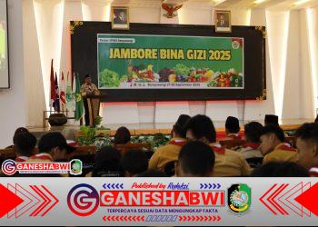 Pramuka Penggalang Banyuwangi Dibekali Jadi Agen Pencegah Stunting