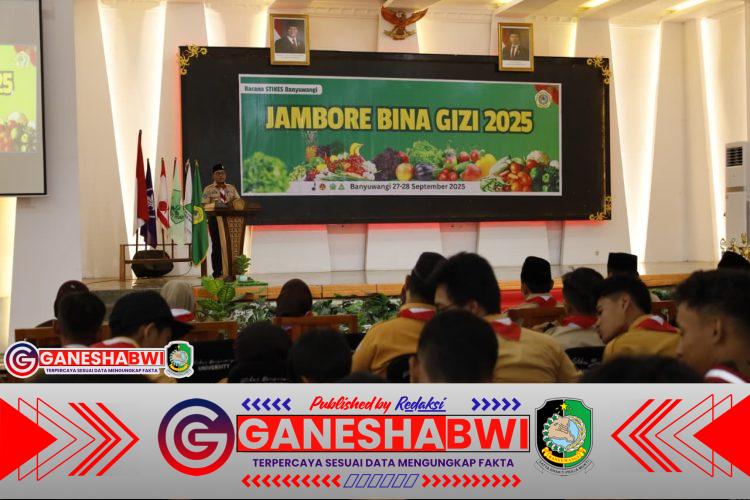Pramuka Penggalang Banyuwangi Dibekali Jadi Agen Pencegah Stunting
