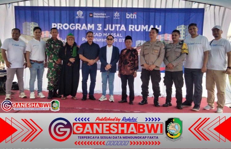 Danramil 0825/04 Genteng Hadiri Akad Massal Program 3 Juta Rumah di Banyuwangi Danramil 0825/04 Genteng Hadiri Akad Massal Program 3 Juta Rumah di Banyuwangi