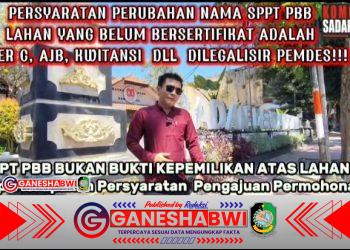Tanah Rakyat Terancam, Komunitas Sadar Hukum Soroti Penyimpangan SPPT PBB di Banyuwangi Tanah Rakyat Terancam, Komunitas Sadar Hukum Soroti Penyimpangan SPPT PBB di Banyuwangi