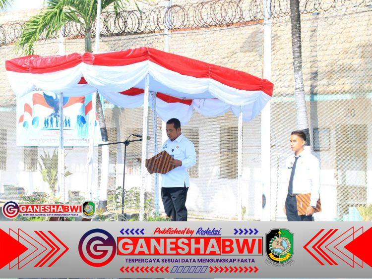 Warga Binaan Lapas Banyuwangi Ikuti Upacara Hari Kesaktian Pancasila Warga Binaan Lapas Banyuwangi Ikuti Upacara Hari Kesaktian Pancasila