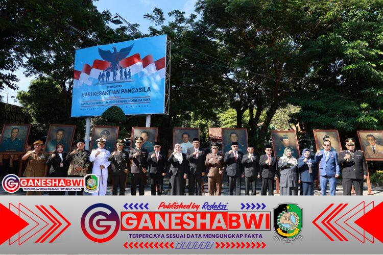 Bupati Banyuwangi Pimpin Upacara Peringatan Hari Kesaktian Pancasila