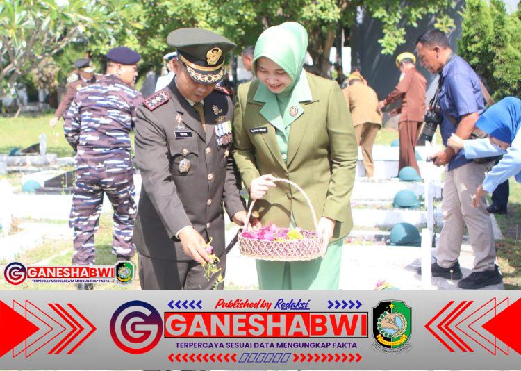 Dandim 0825/Banyuwangi Ikuti Ziarah Nasional Peringatan HUT TNI ke-80