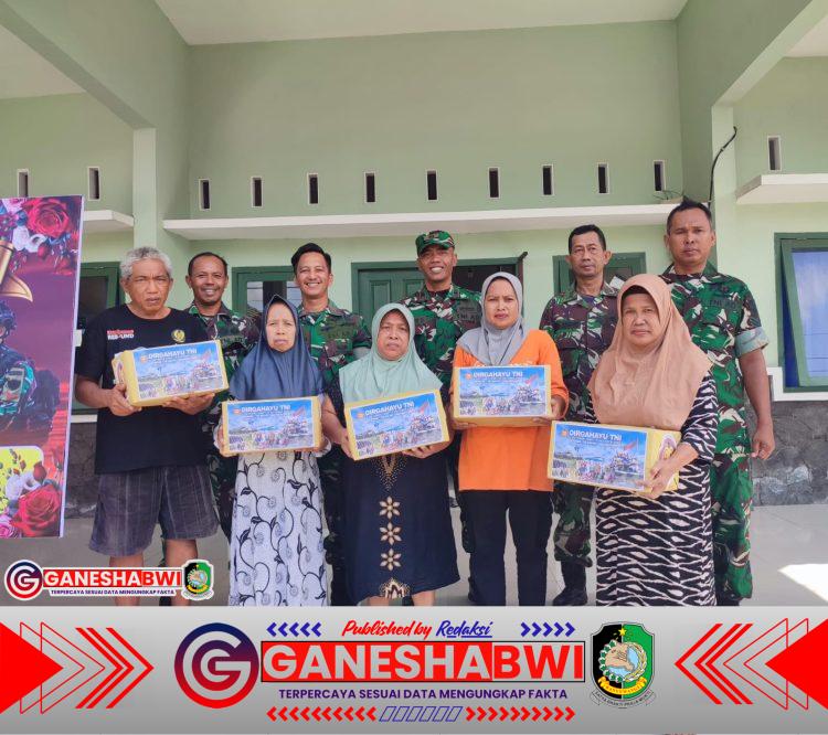 Danramil Glagah Bersama Anggota Bagikan Sembako di HUT TNI ke-80 Danramil Glagah Bersama Anggota Bagikan Sembako di HUT TNI ke-80