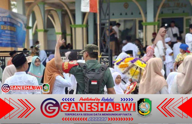 Babinsa dan Bhabinkamtibmas Dampingi Peringatan Maulid Nabi di Banyuwangi, Bupati Ikut Via Zoom