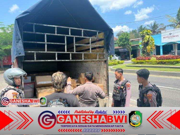 Polresta Banyuwangi Berhasil Gagalkan Pengiriman 1.800 Botol Arak Ilegal di Jalur Banyuwangi–Jember