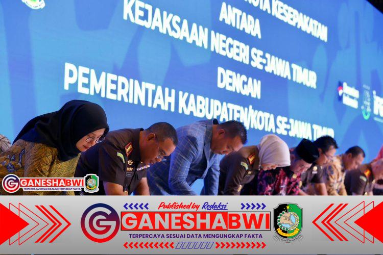 Bupati Ipuk dan Kejati Jatim Teken Kesepakatan Restorative Justice, Banyuwangi Siapkan Penguatan Sosial