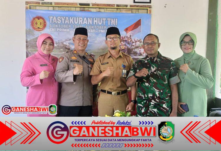 HUT TNI ke-80 di Koramil 14 Kabat, Kejutan dan Tasyakuran Pererat Sinergi dengan Masyarakat