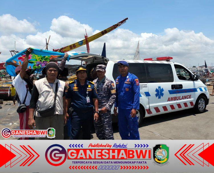 Evakuasi Korban Kebakaran Kapal KM Anugrah Indah 18 Berhasil Dilaksanakan Tim SAR Muncar