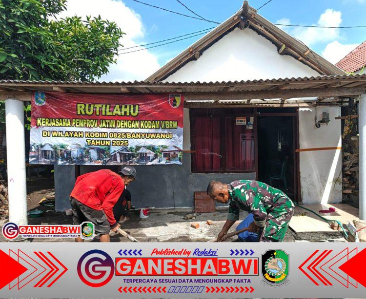 Babinsa Purwoharjo Bersama Warga Selesaikan Renovasi Rutilahu Babinsa Purwoharjo Bersama Warga Selesaikan Renovasi Rutilahu