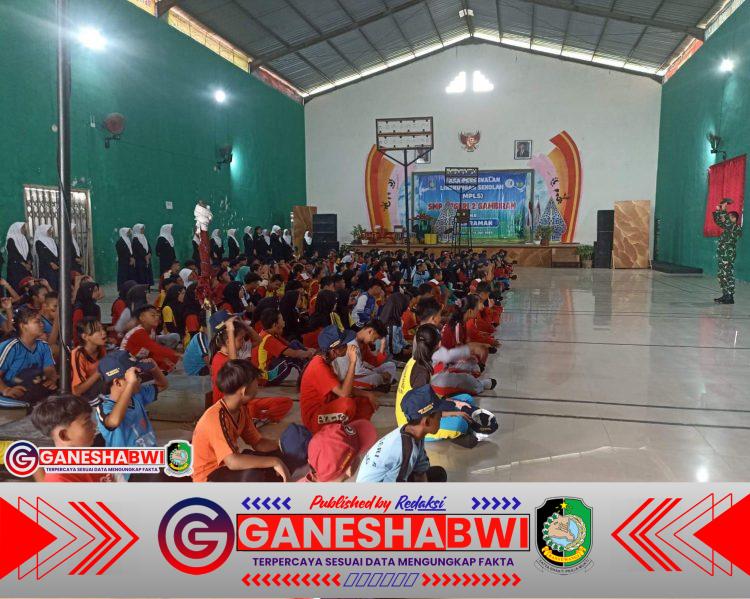 Babinsa Koramil 0825/06 Gambiran Bentuk Generasi Muda Melalui Materi Wasbang dan PBB Babinsa Koramil 0825/06 Gambiran Bentuk Generasi Muda Melalui Materi Wasbang dan PBB