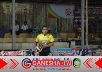 Kapolresta Banyuwangi Rama Samtama Putra Turut Meriahkan Turnamen Voli APPM Hebat Cup 2025