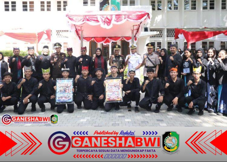 Dandim 0825/Banyuwangi Hadiri Upacara Hari Jadi ke-80 Provinsi Jawa Timur