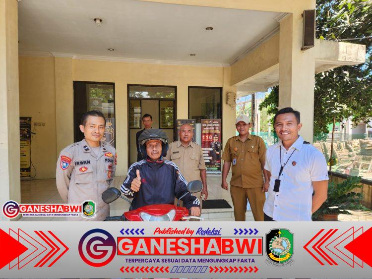 Gerak Cepat Unit Reskrim Polsek Rogojampi, Motor Warga yang Hilang Berhasil Ditemukan di Dekat Mushola