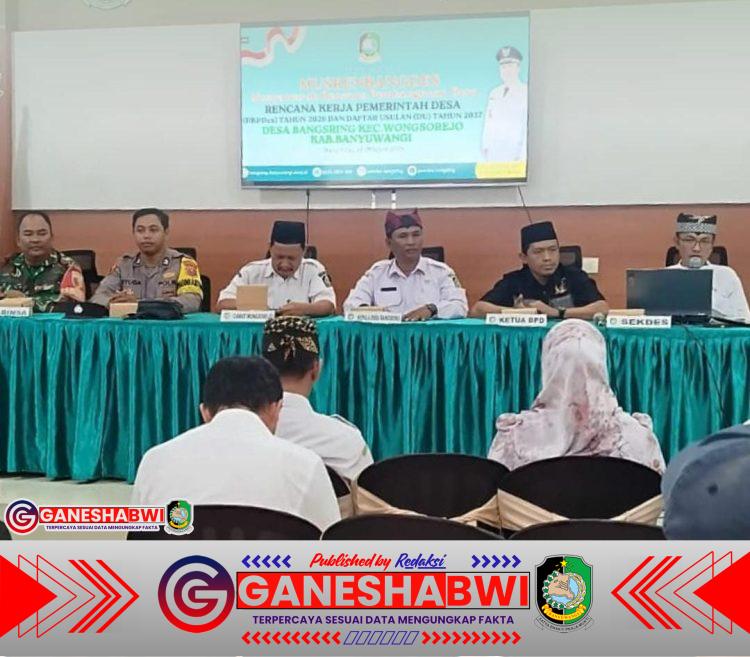 Babinsa Koramil 0825/15 Hadiri Musyawarah Desa Penyusunan RKPDES Tahun 2026 di Desa Bangsring Babinsa Koramil 0825/15 Hadiri Musyawarah Desa Penyusunan RKPDES Tahun 2026 di Desa Bangsring