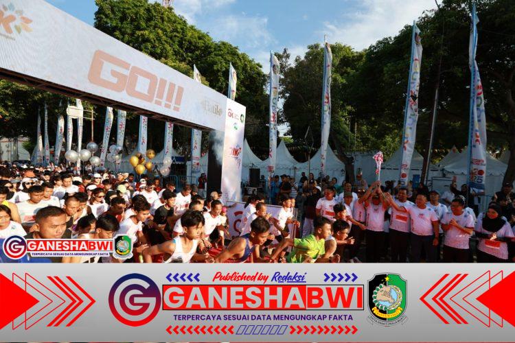 Pemkab Banyuwangi dan OJK Gelar BIK Run untuk Tingkatkan Literasi Keuangan