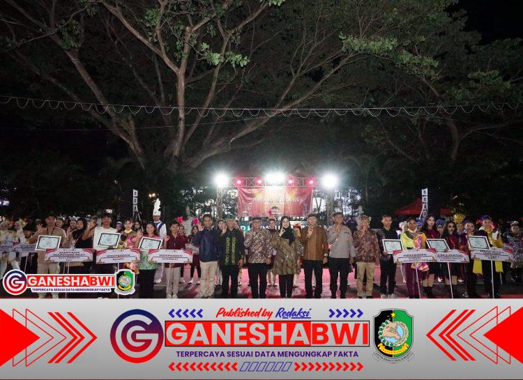 Dandim 0825/Banyuwangi Hadiri Ijen Marching Festival III, Semarak Irama dan Semangat Generasi Muda Guncang Kota Gandrung