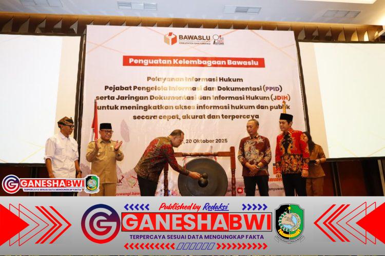 Wabup Mujiono Dorong Bawaslu Banyuwangi Tingkatkan Keterbukaan Informasi Publik Wabup Mujiono Dorong Bawaslu Banyuwangi Tingkatkan Keterbukaan Informasi Publik