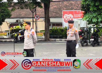 Polresta Banyuwangi Jaga Keamanan, Pastikan Laga Sepak Bola Tarkam Tetap Kondusif