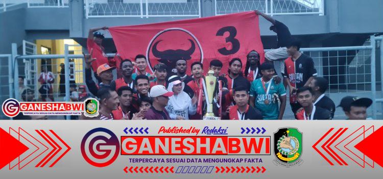 Desi Banteng FC Juara Piala Ketua DPC PDI Perjuangan Cup 2025 Setelah Kalahkan Pesat FC Lewat Adu Penalti