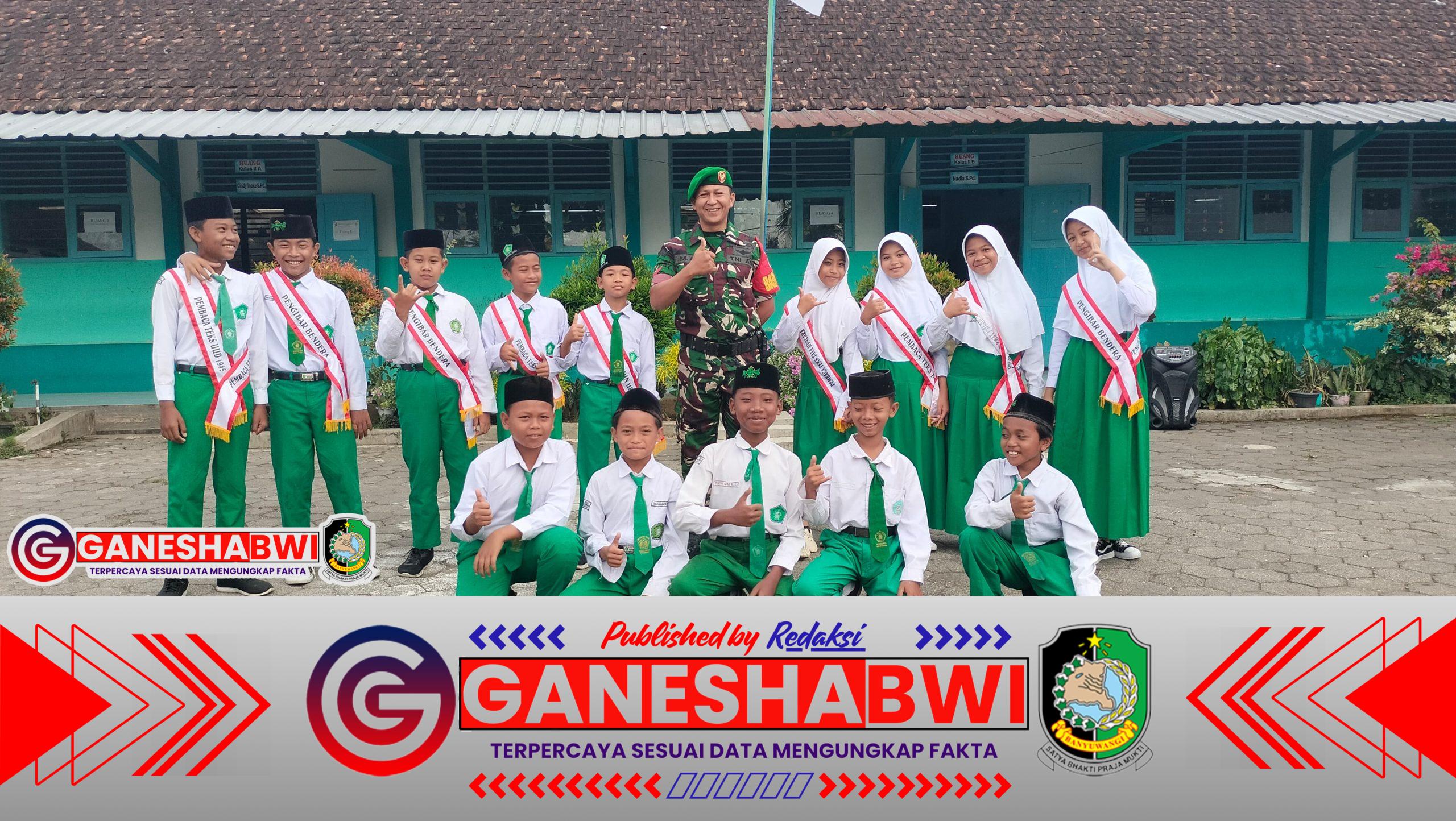 Peringati Hari Sumpah Pemuda, Koramil 0825/20 Songgon Pimpin Upacara di MI Husnul Huda Bedewang Peringati Hari Sumpah Pemuda, Koramil 0825/20 Songgon Pimpin Upacara di MI Husnul Huda Bedewang