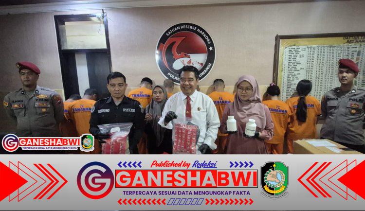 Polresta Banyuwangi Tindak Tegas Narkoba, 25 Tersangka dan 22 Kasus Terungkap dalam Sebulan Polresta Banyuwangi Tindak Tegas Narkoba, 25 Tersangka dan 22 Kasus Terungkap dalam Sebulan