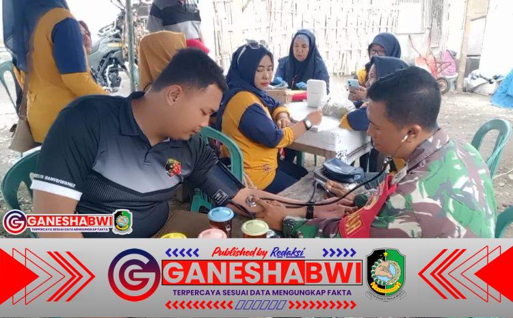 Babinsa Kelurahan Sobo Koramil 0825/01 Banyuwangi Gelar Cek Kesehatan Gratis untuk Warga Babinsa Kelurahan Sobo Koramil 0825/01 Banyuwangi Gelar Cek Kesehatan Gratis untuk Warga