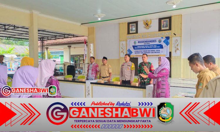 Desa Kalibaru Manis Tetapkan Prioritas Pembangunan 2025-2027, Fokus pada SDM dan Transformasi Ekonomi