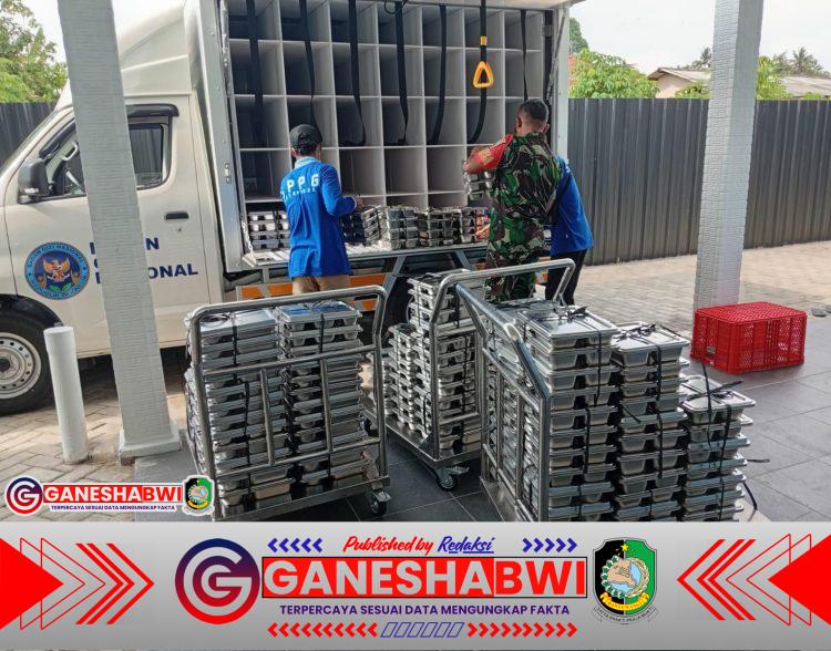 Babinsa Bagorejo Pantau Program Makan Bergizi Gratis di Dapur SPPG Desa