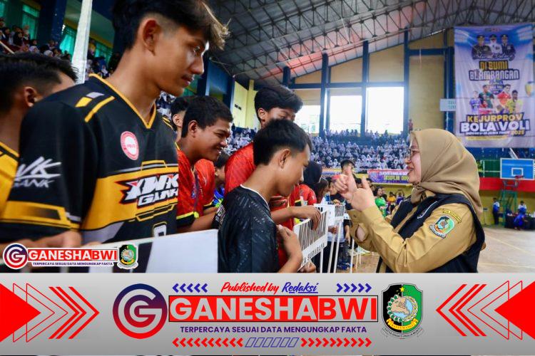 Banyuwangi Jadi Tuan Rumah Kejurprov Voli U-19, Bupati Ipuk Buka dengan Semangat dan Dukungan Penuh