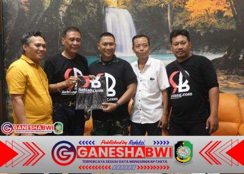 Dandim 0825 Banyuwangi Jalin Silaturahmi dan Sinergi Bersama Media Seblang.com
