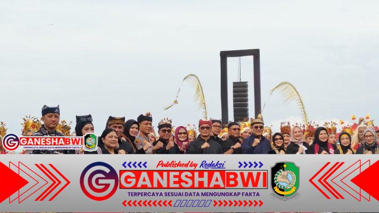 KAPOLRESTA BANYUWANGI KOMBESPOL RAMA SAMTAMA PUTRA PASTIKAN PENGAMANAN GANDRUNG SEWU 2025 BERJALAN AMAN DAN LANCAR