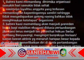 Beredar Keputusan Mengejutkan: Lawfirm Nanang Slamet, S.H., M.Kn. Resmi Mengundurkan Diri dari Penasehat Hukum Serikat Buruh Tambang Banyuwangi Beredar Keputusan Mengejutkan: Lawfirm Nanang Slamet, S.H., M.Kn. Resmi Mengundurkan Diri dari Penasehat Hukum Serikat Buruh Tambang Banyuwangi