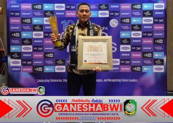 Kapolresta Banyuwangi Raih “Inspiring Professional & Leadership Award 2025” Kategori Best Innovator and Visionary Leader