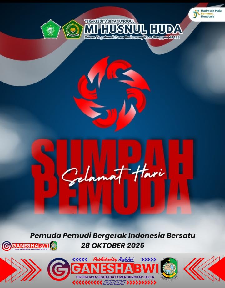MI Husnul Huda Bedewang Peringati Hari Sumpah Pemuda, Koramil 0825/20 Songgon Bertindak Sebagai Pembina Upacara MI Husnul Huda Bedewang Peringati Hari Sumpah Pemuda, Koramil 0825/20 Songgon Bertindak Sebagai Pembina Upacara