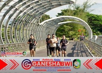 Menko AHY Nikmati Fun Run di Banyuwangi, Ajak Warga Eksplor Wisata Daerah
