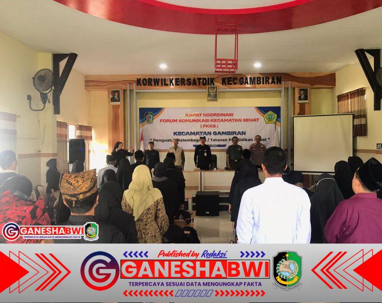 Bati Tuud Koramil 0825/06 Gambiran Dukung Program Kecamatan Sehat melalui Sinergi Lintas Sektor Bati Tuud Koramil 0825/06 Gambiran Dukung Program Kecamatan Sehat melalui Sinergi Lintas Sektor