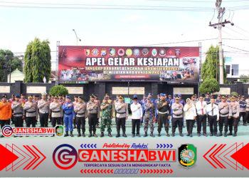 Kasdim 0825/Banyuwangi Pimpin Apel Kesiapan Tanggap Darurat Bencana Tahun 2025