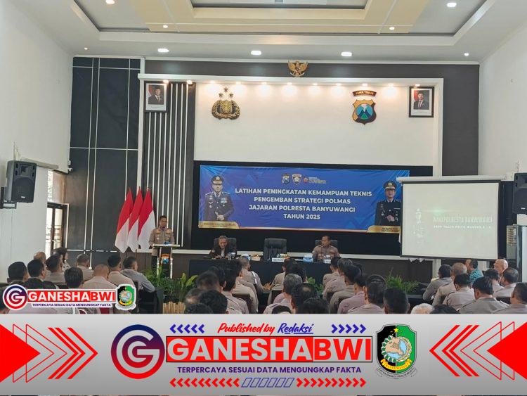 Polresta Banyuwangi Latih 138 Polisi RW, Perkuat Komunikasi dan Pendekatan Humanis di Masyarakat Polresta Banyuwangi Latih 138 Polisi RW, Perkuat Komunikasi dan Pendekatan Humanis di Masyarakat