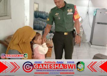 Babinsa Glenmore Dampingi Posyandu, Pastikan Kesehatan Balita dan Ibu Hamil di Desa Sepanjang