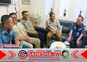 Danlanal Banyuwangi Dampingi Evaluasi Kinerja Yayasan Sosial Bhumyamca di PT Trisila Laut