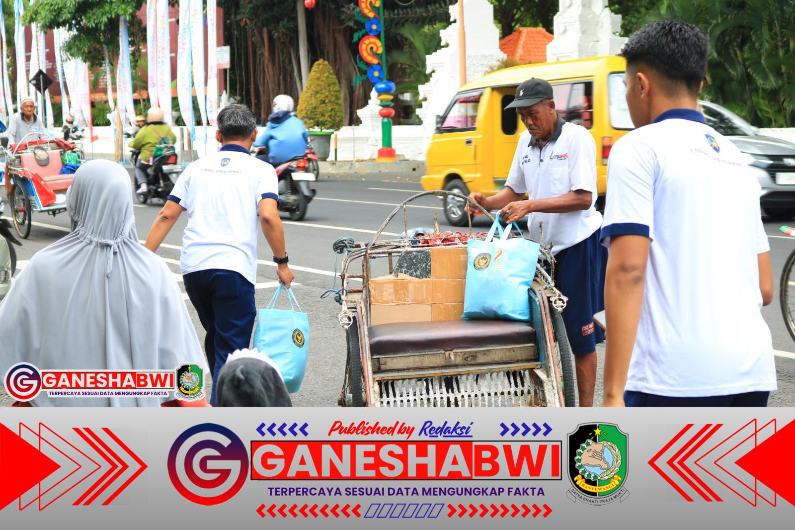 Lapas Banyuwangi Gelar Bakti Sosial Bagikan 50 Paket Sembako di Hari Bakti Kemenimipas ke-1