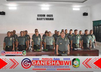 Kasdim Banyuwangi Sosialisasikan TWP AD 2025, Perkuat Kesejahteraan dan Transparansi Prajurit