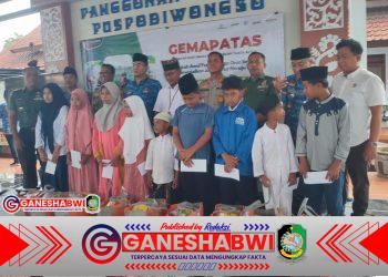 Danramil Glagah Dampingi Kasdim Banyuwangi dalam Pencanangan GEMAPATAS, Perkuat Sinergi TNI dan BPN