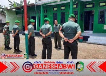 Posramil Tegalsari Gelar Apel Pagi Khusus, Tekankan Disiplin dan Sinergi Personel