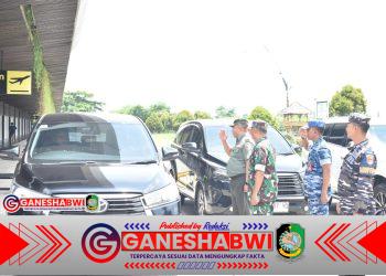 Brigjen TNI Dwi Hariyono Tiba di Banyuwangi, Kasdim 0825 Pimpin Penyambutan Kunjungan Kerja ke Situbondo