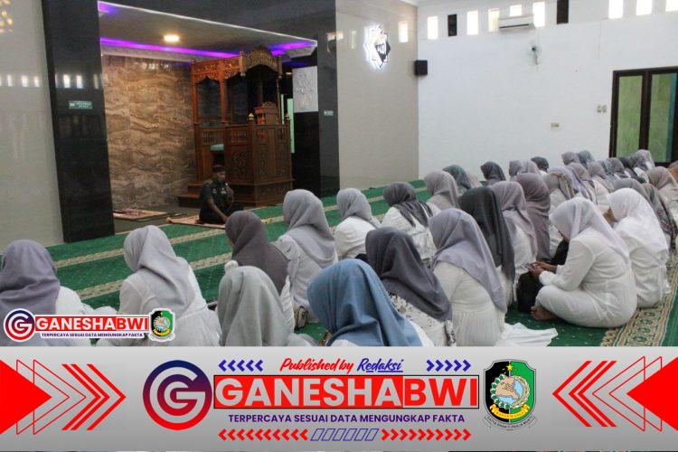 Persit Kodim 0825 Banyuwangi Gelar Pengajian Rutin, Perkuat Mental dan Soliditas Keluarga Prajurit